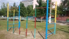 Площадка для воркаута в городе Гомель №258 Средняя Советская фото